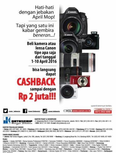 Promo Canon 4 Promo Canon 4