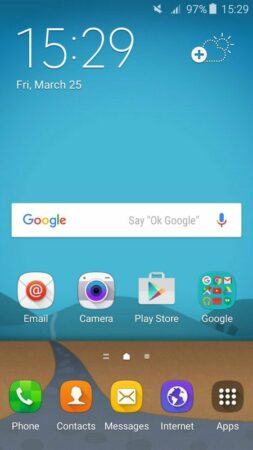 UI Galaxy A3 2016 2