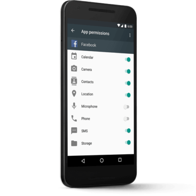 device with app permissions 2