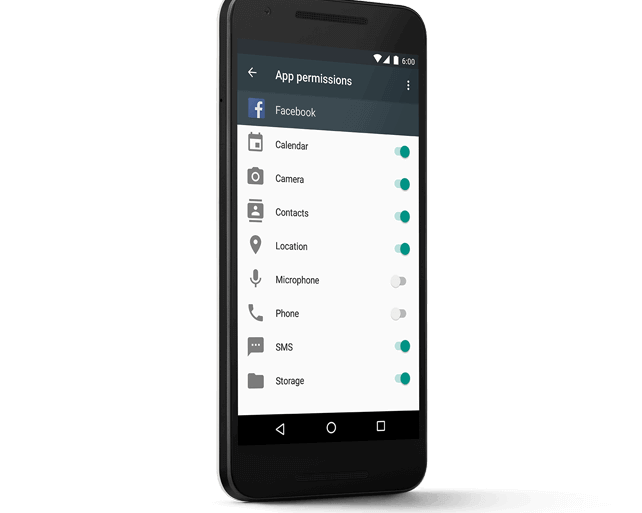 device with app permissions 2 device with app permissions 2