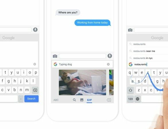 Google Rilis Aplikasi Keyboard untuk iPhone 19 Gboard