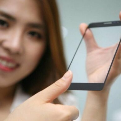 LG fingerprint sensor