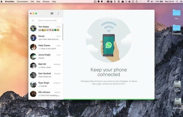 Cara Menggunakan Aplikasi WhatsApp di PC Berbasis Windows dan Mac 22 WhatsApp Mac