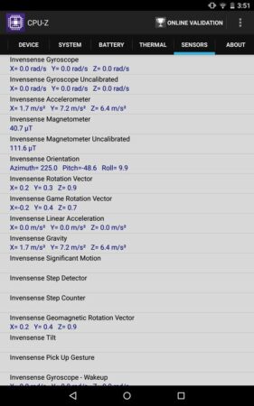 Acer Predator 8 CPU Z 1