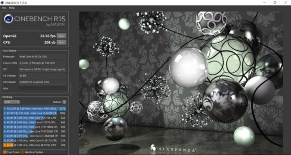 Cinebench 1 Cinebench 1
