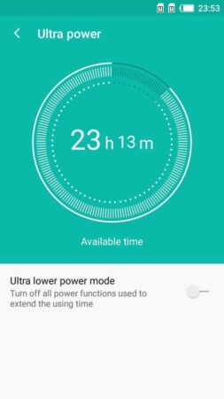 Infinix Hot 3 ultra mode 2