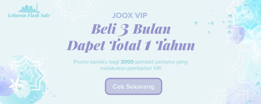 JOOX Lebaran Flash Sale 1