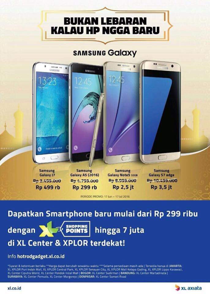 Promo XL Samsung Galaxy