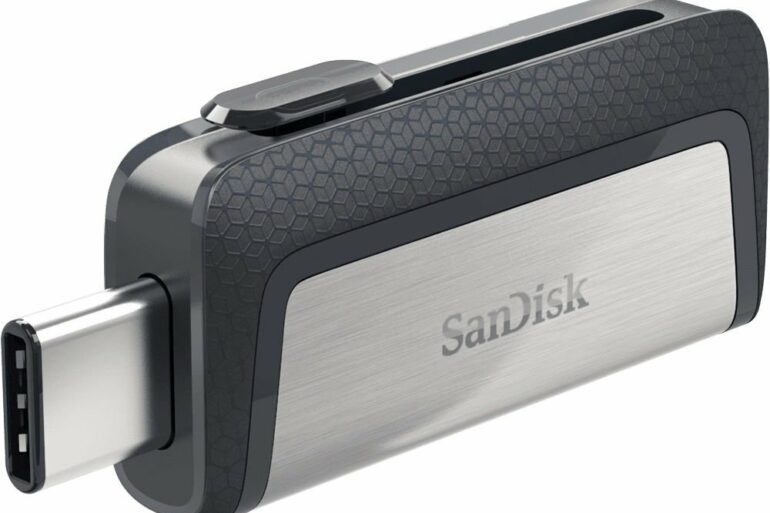 Sandisk DualDrive TypeC left TypeCopen Sandisk DualDrive TypeC left TypeCopen