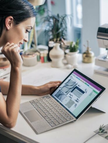 creative work laptop