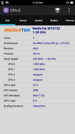 CPU Z Polytron Zap 6 Power 1