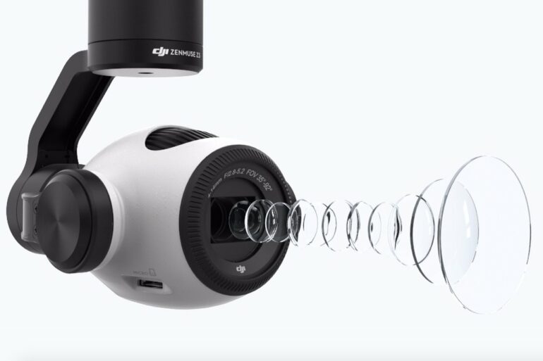 DJI Zenmuse Z3 samping