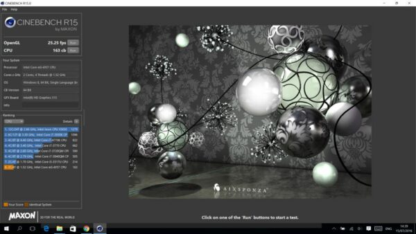 cinebench 15 cinebench 15