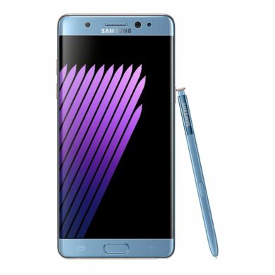 Galaxy Note 7 Blue Coral