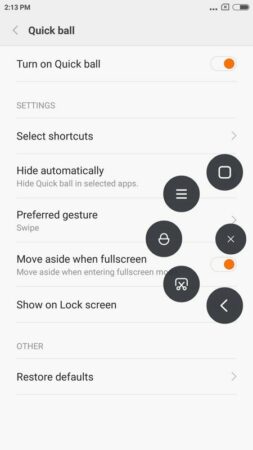 Redmi Note 3 Quick Balls