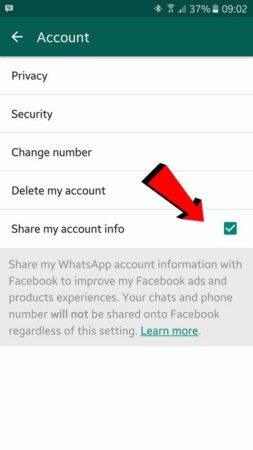 WhatsApp Sharing Facebook 3 1