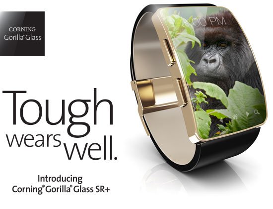 corning gorilla glass sr wearable