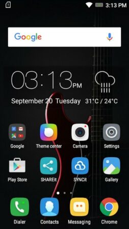 Lenovo VIBE C UI 1