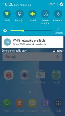 Samsung Galaxy On7 UI 2
