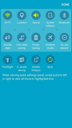 Samsung Galaxy On7 UI 3