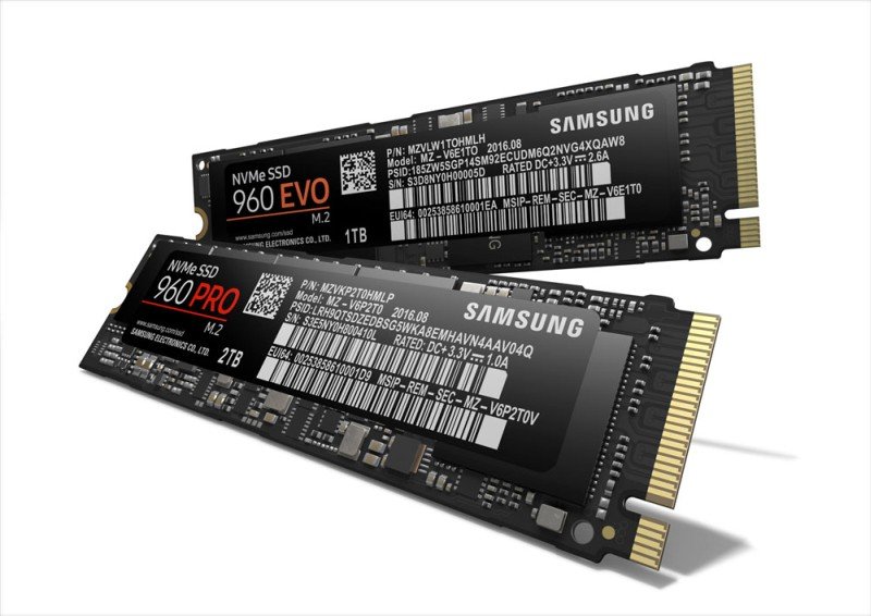 Samsung SSD 960 Pro dan 960 EVO