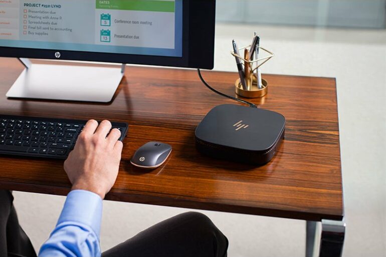 hp slice elite meja
