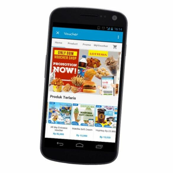 BlackBerry Messenger Luncurkan Fitur BBM Voucher di Indonesia 21 BBM Voucher 2