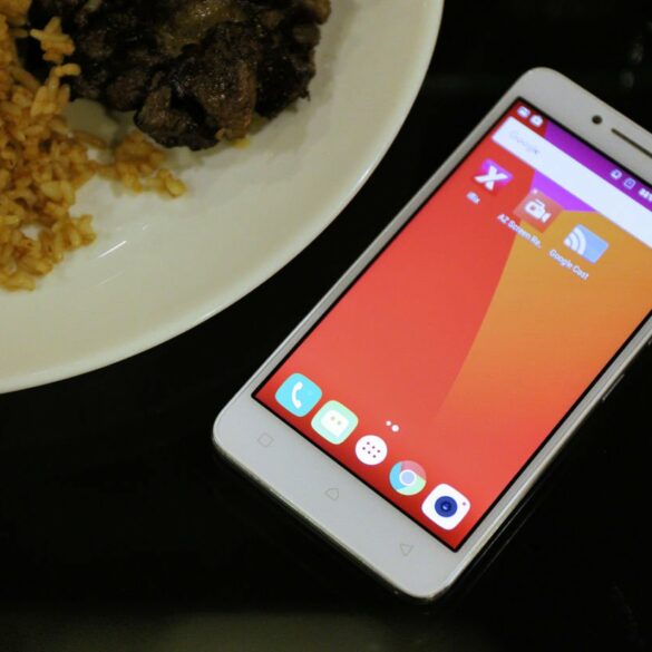lenovo a6600 plus tampak depan