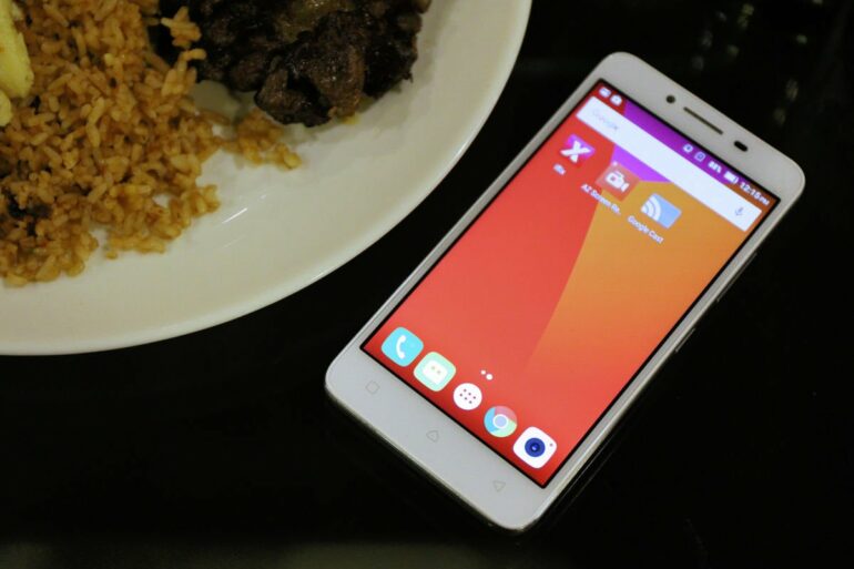 lenovo a6600 plus tampak depan