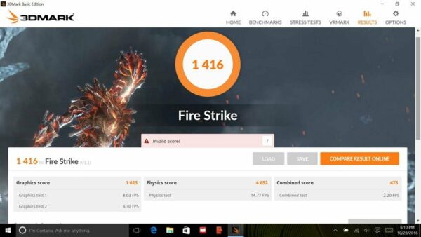 Firestrike Lenovo Yoga 700