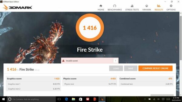 Firestrike Lenovo Yoga 700