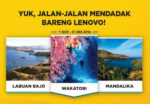 Jalan jalan Bareng Lenovo