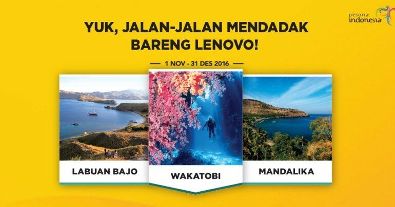 Jalan jalan Bareng Lenovo