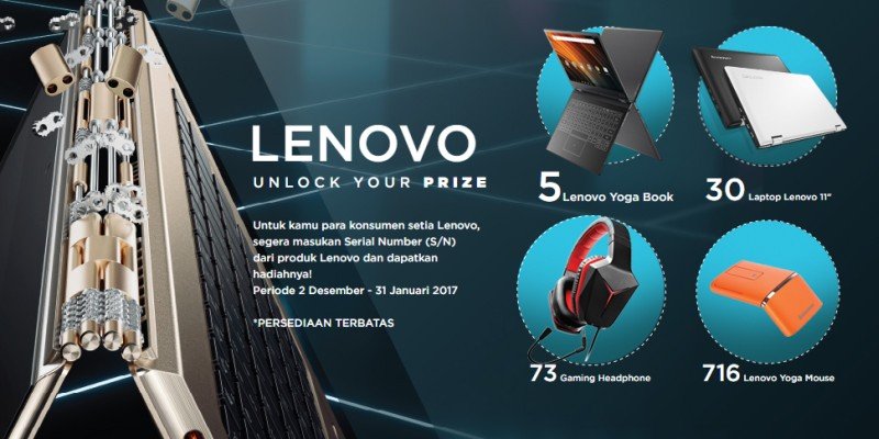 Lenovo Unlock Your Prize
