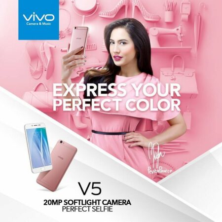 Vivo V5 Rose Gold