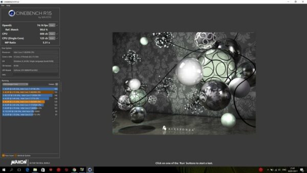 Review Lenovo IdeaPad Y900-17ISK 31 Cinebench Lenovo Y900