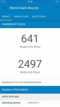 Oppo A39 Geekbench 4 1