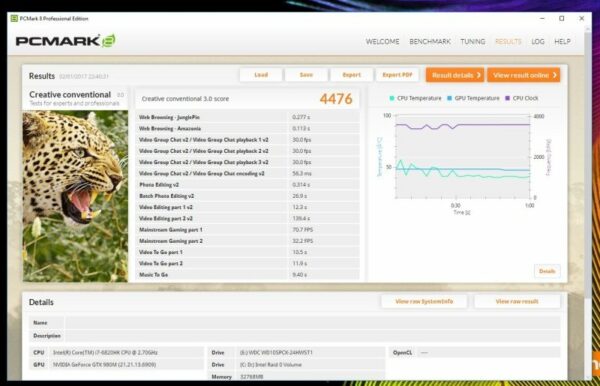Review Lenovo IdeaPad Y900-17ISK 34 PCmark Lenovo ideapad Y900