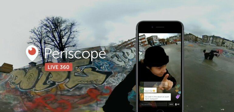 Periscope video 360