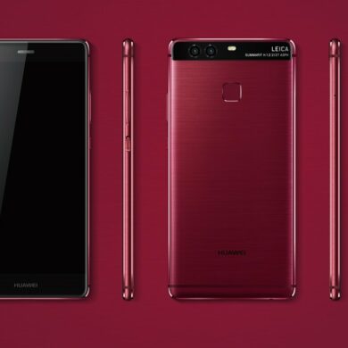 Huawei P9 red 1
