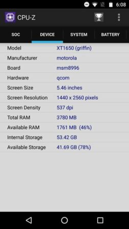 Moto Z CPU Z 2