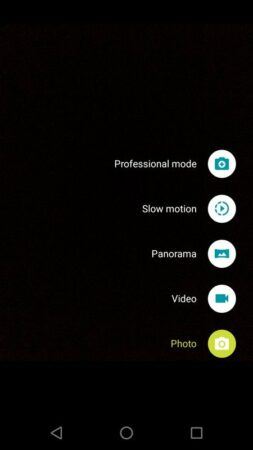 Moto Z UI Kamera 1