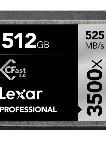 lexar Professional 512GB 3500x CFast 2.0 1 lexar Professional 512GB 3500x CFast 2.0 1