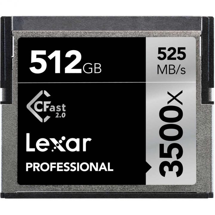 lexar Professional 512GB 3500x CFast 2.0 1