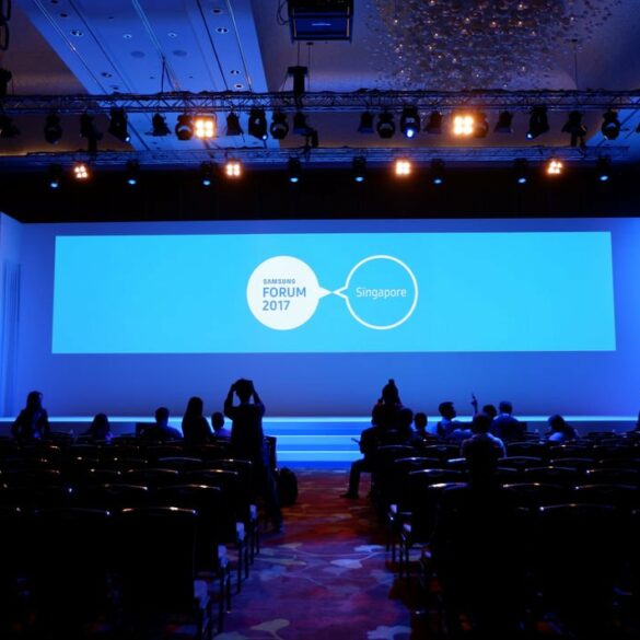 Samsung Perkenalkan TV QLED, Kulkas Family Hub 2.0, dan Mesin Cuci Flex Wash di Forum 2017 45 samsung forum 2017 panggung