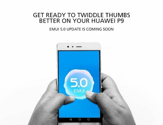Huawei P9 nougat 1 Huawei P9 nougat 1