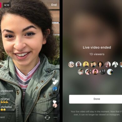 Instagram Live Stories