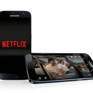 Netflix on Smartphone