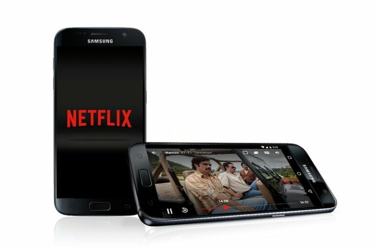 Netflix on Smartphone