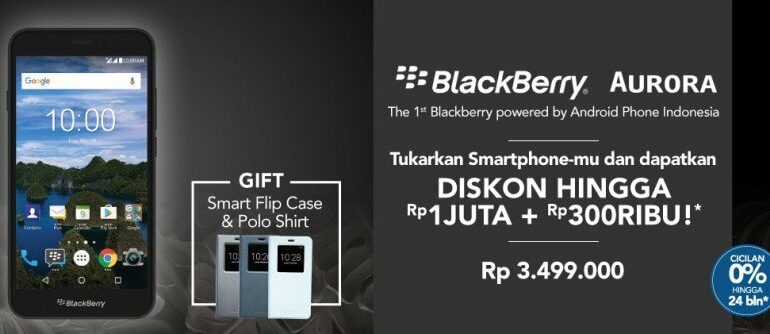 Promo BlackBerry Aurora Promo BlackBerry Aurora